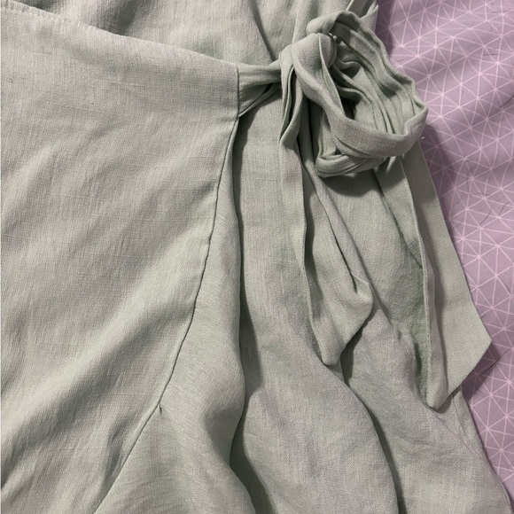 Trixxi Mint Green Wrap Dress - Picture 10 of 10